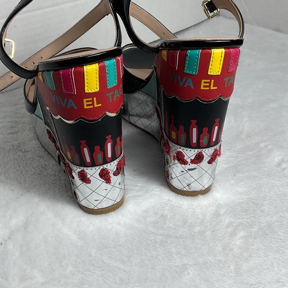 Kate Spade taco truck / viva el taco wedge collection - Picture 4 of 6